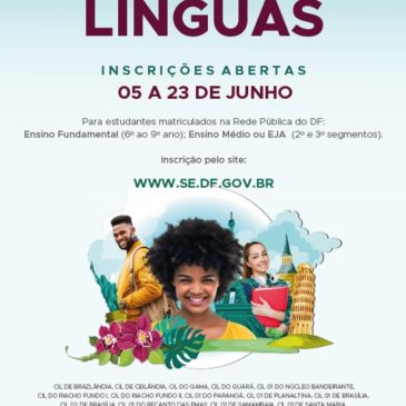 As inscrições para os Centros Interescolares de Línguas (CILs) serão abertas no dia 05 de junho