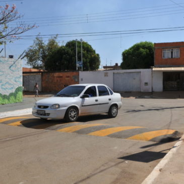 Quebra-molas no Itapoã garantem segurança para estudantes