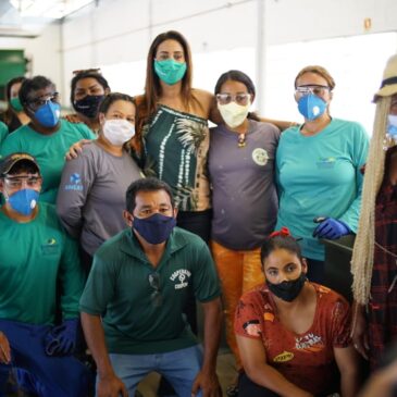 Flávia Arruda inaugura Complexo de Reciclagem na Estrutural