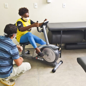 Mutirão de fisioterapia na Policlínica do Paranoá