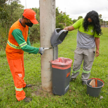 Onde você quer que sejam instaladas novas lixeiras?