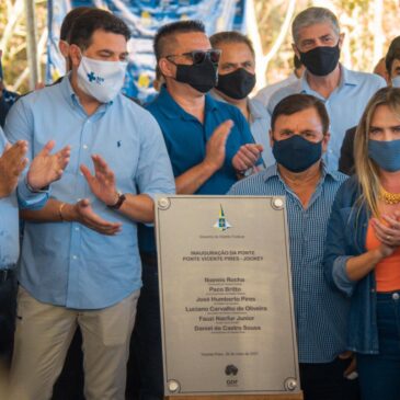 Ponte aguardada há 20 anos é inaugurada em Vicente Pires