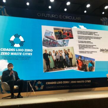 Deputado João Cardoso participa do Congresso Internacional Cidades Lixo Zero
