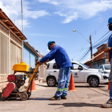 Obras avançam para evitar perda de água potável