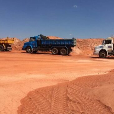 GDF Presente ajusta via não pavimentada na Rota do Cavalo