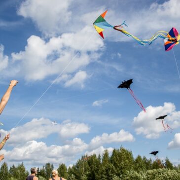 Evite correr riscos ao soltar pipas