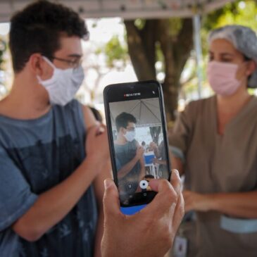 DF está em 4º lugar na vacinação de primeira dose