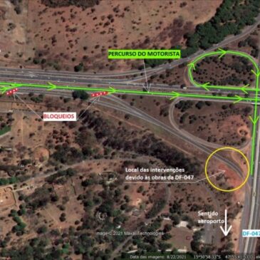 Alça de acesso ao Aeroporto bloqueada nesta terça (26)