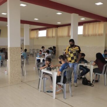 Campeonato de xadrez na Cidade Estrutural