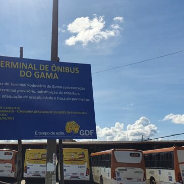 Mudança para os passageiros que utilizam a Rodoviária do Gama