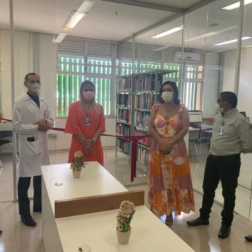 Inaugurada nova biblioteca no Hospital de Santa Maria