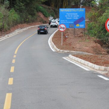 Fim da poeira: via que liga Taquari e Varjão ganha asfalto novinho