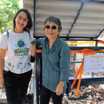 Sudoeste tem a primeira composteira pública urbana de Brasília