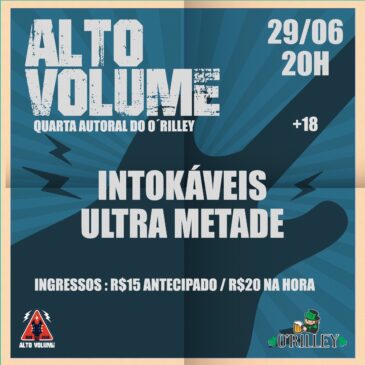 Show de lançamento da turnê e do álbum Luganenhum da banda Intokáveis