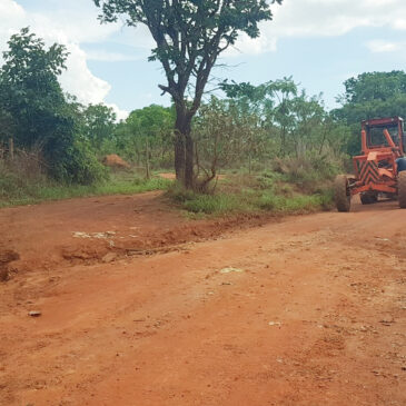 Reformadas vias no Núcleo Rural Córrego do Meio, em Planaltina