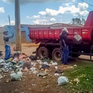 GDF Presente começa mutirão de retirada de entulho na Estrutural