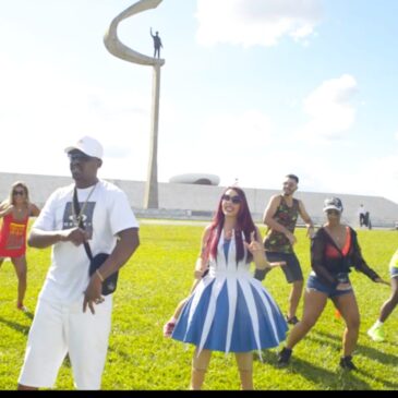 Catê BSB e rapper Trimafia gravam feat em comemoração ao aniversário de Brasília